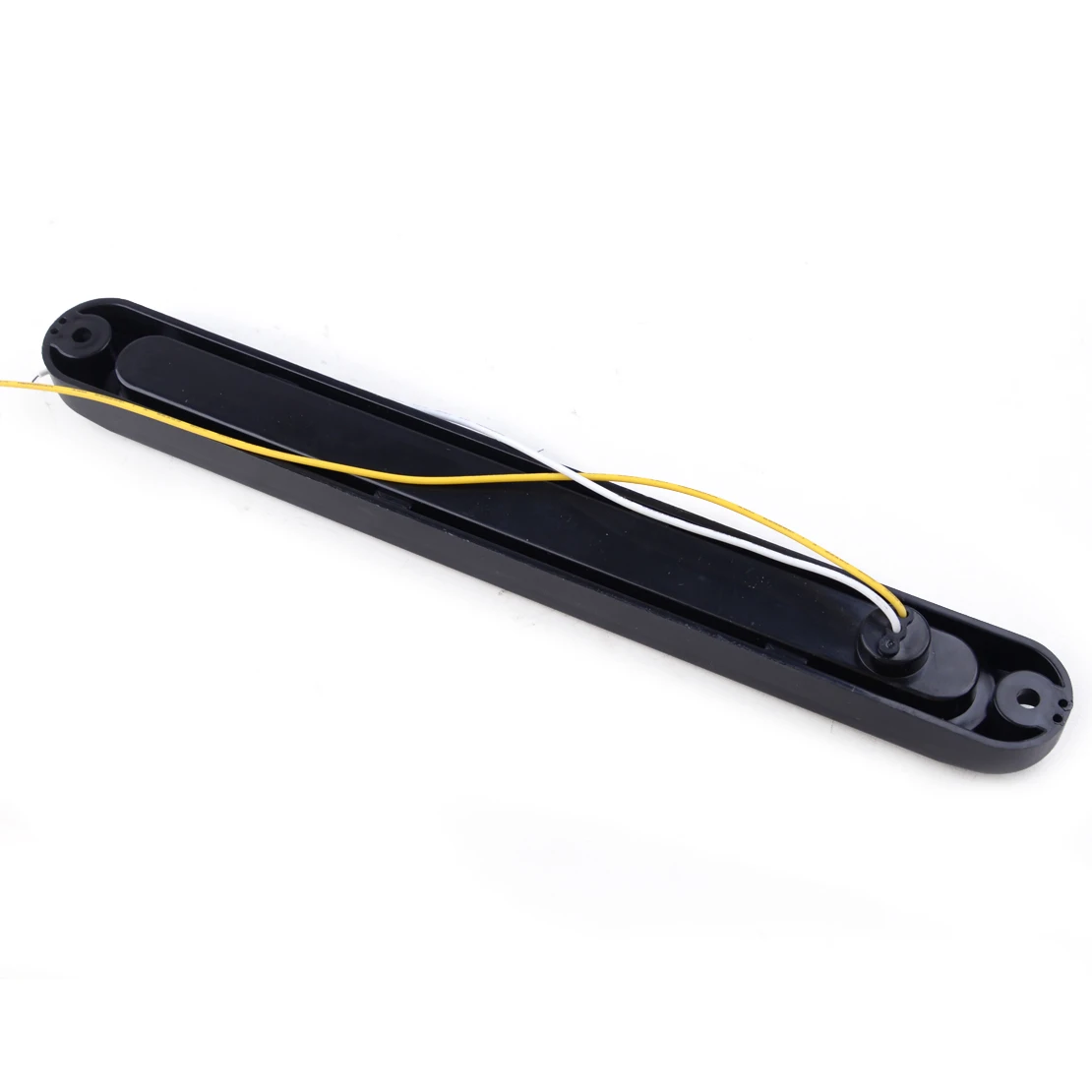 

CITALL 2pcs Car Universal 25 cm Trailer 9.8" Truck RV Amber 15-LED Sealed Stop Turn Signal Marker Tail Light Bar