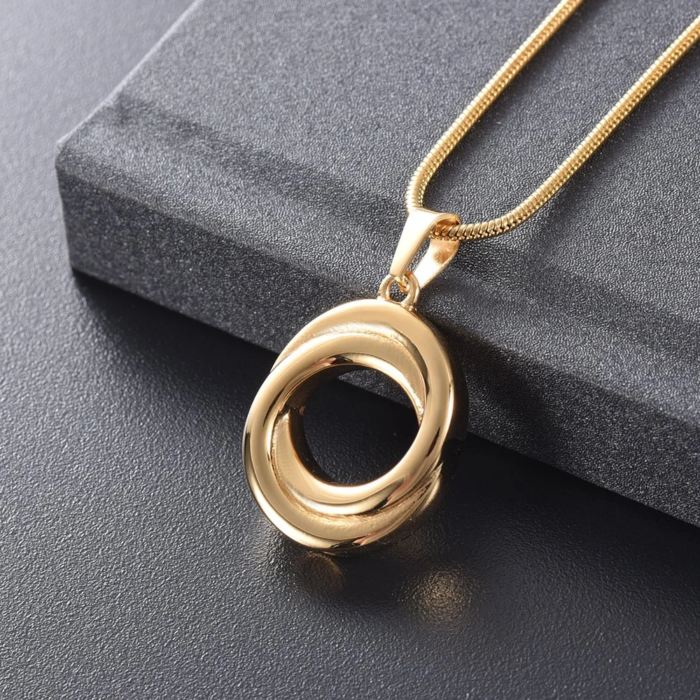 

Stainless Steel Circle of Life Cremation Pendant Memorial Necklace for Ashes Holder Urn Keepsake
