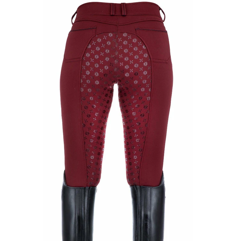 Женские штаны для верховой езды Кожаные Брюки с карманами и молнией