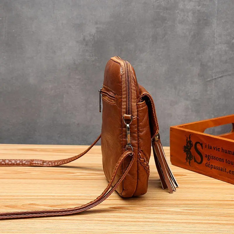 Высокое качество женские сумки на плечо мягкая кожаная сумка кошелек для