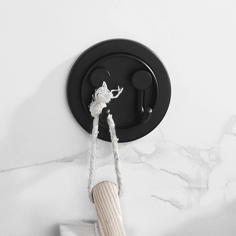 

304 Stainless Steel Towel Coat Hooks Gold/Black/Nickel Bathroom Clothes Cabinet Closet Hooks Wall Mounted Bathroom Hardware