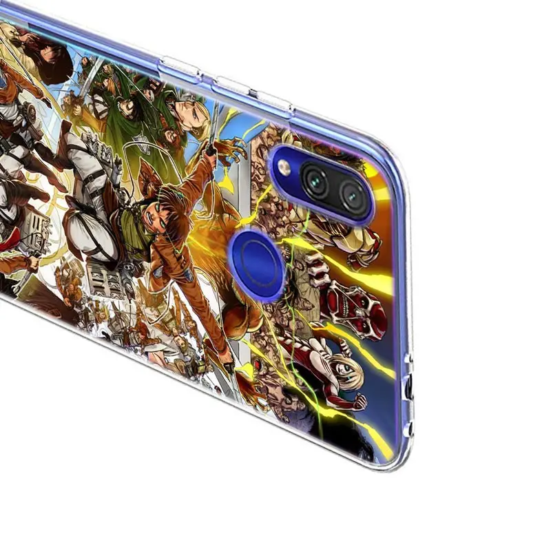 

Attack on Titan Levi For Xiaomi Redmi 10X 9I 9C 9A 9 GO K30 Ultra K20 8A 8 7A 7 S2 6 Pro 5G Bright Soft Phone Case