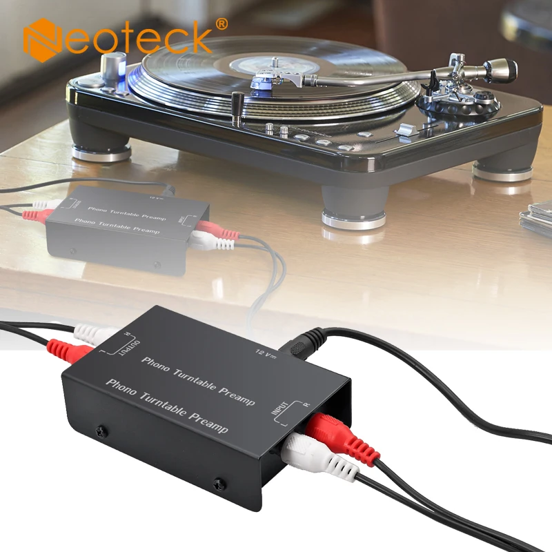 

Neoteck AK-750S преусилитель phono M/M преусилитель с контролем уровня входные и выходные интерфейсы RCA