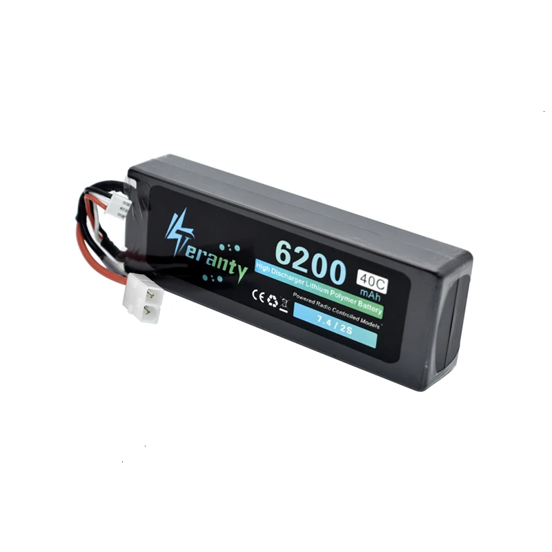 Teranty Power 7 4 В 6200 мАч 40C Lipo Batterry для RC дрона лодки Quodcopter запасные части 2s 6000 батареи