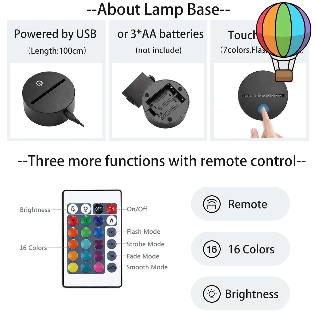 

Acrylic 3D Lamp Anime Hunter X Hunter Kulolo for Bedroom Decor Nightlight Birthday Gift Led Night Light Manga Hxh Kulolo