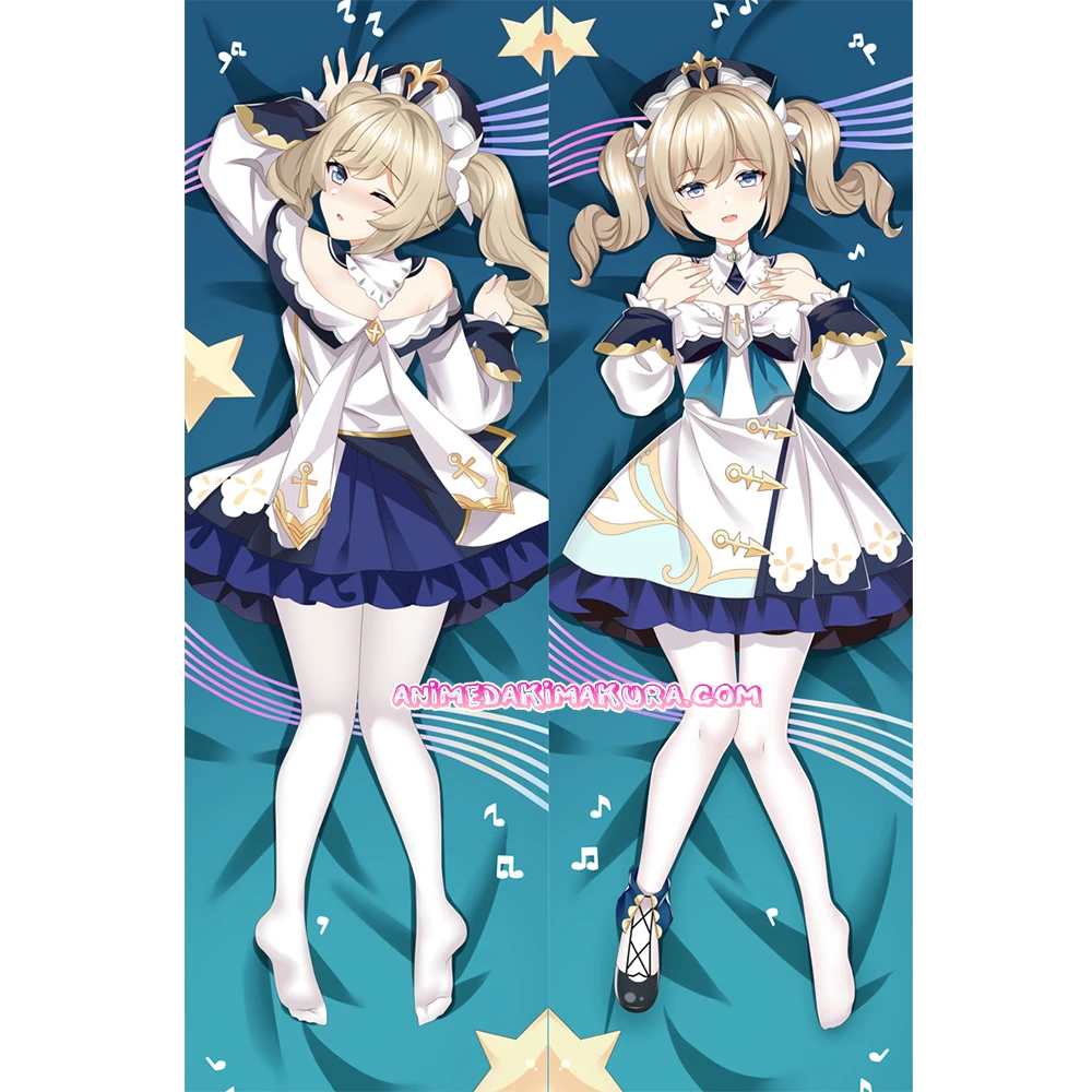 

Genshin Impact Barbara Anime Girl Dakimakura Hugging Body Pillow Case Cover 02