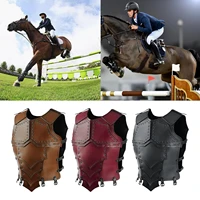 adults equestrian horse riding vest protective eventing shock absorption