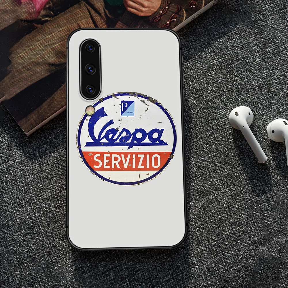 

Vespa Scooter Phone Case Cover For Samsung Galaxy A10 A20 A30 E A40 A50 A51 A70 A71 J 5 6 7 8 S black Shell Painting Cell 3D
