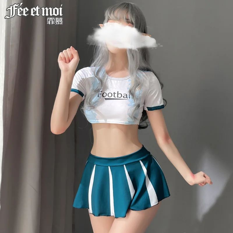 Сексуальное нижнее белье Эротическая униформа для чирлидинга костюм секса