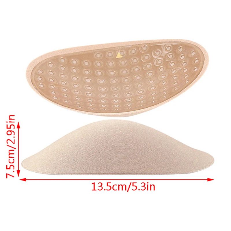

1 Pair Soft Shoulder Pads Foam Silicone Padded Shoulder Padding Encryption Shoulder Push up Pads Adhesive Shoulder Enhancer New