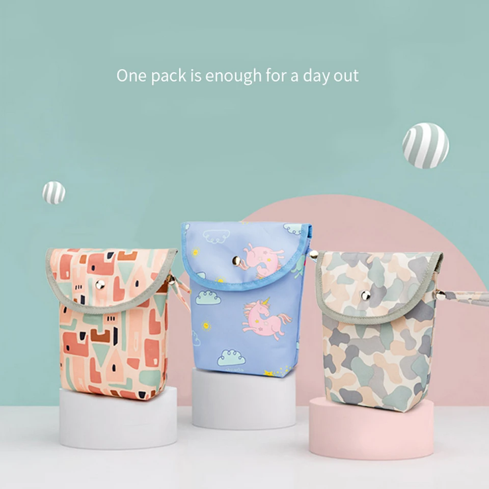 Детские сумки для подгузников многоразовые модные водонепроницаемые пеленки