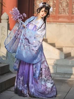 xinhuaease hanfu womens fairy dresses chinese traditional style folk costume girl dance wear lady cosplay clothes suit summer