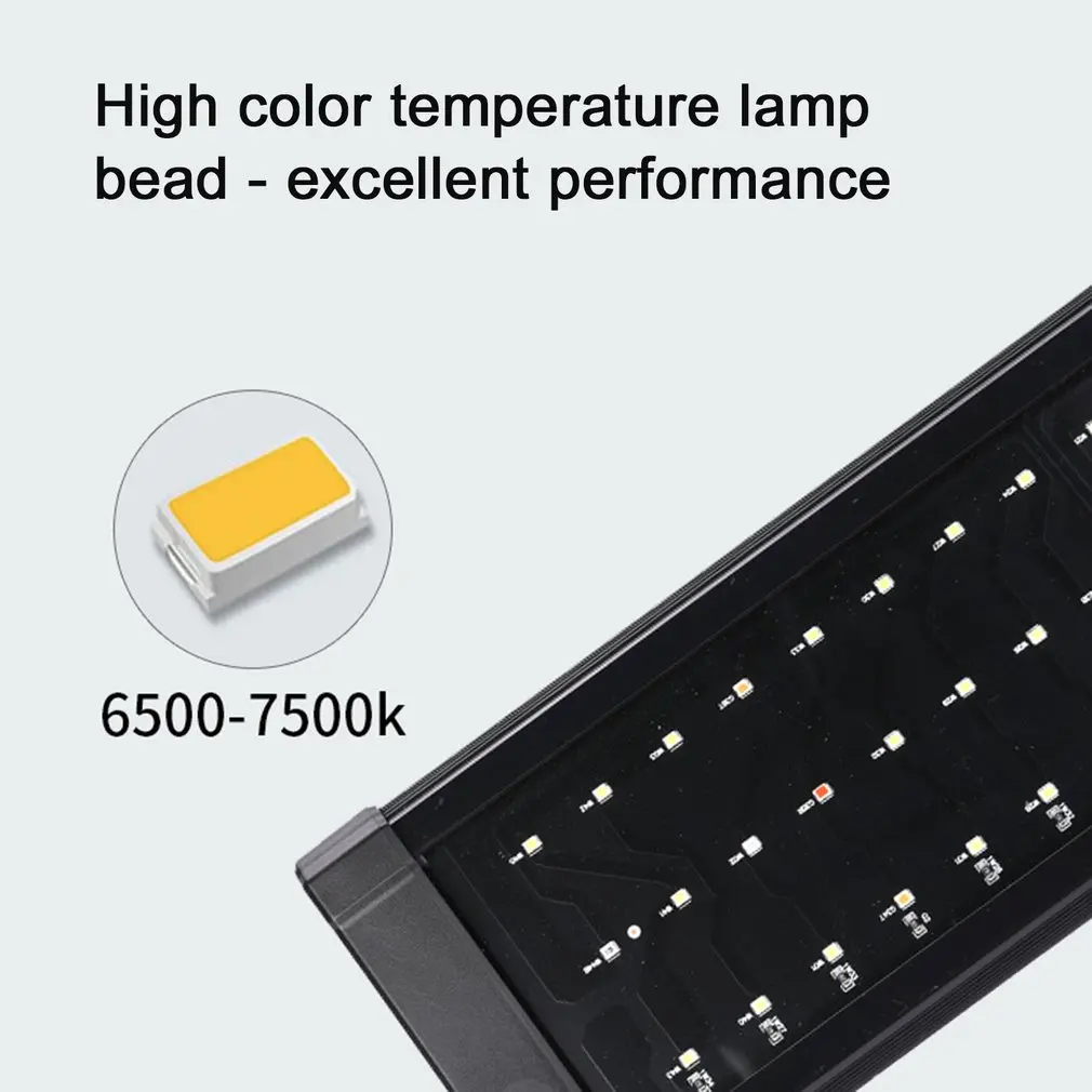 Светодиодный светильник для аквариума разноцветная лампа полного спектра