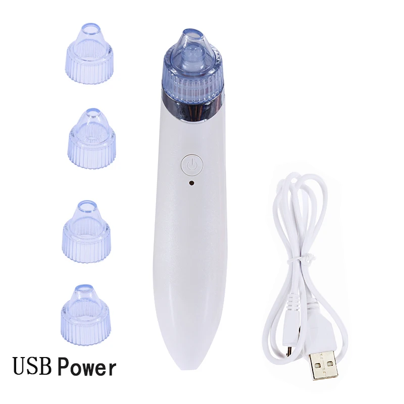 USB Power 03 Электрический прибор для удаления угрей лица очиститель пор для кожи прыщей машина для удаления носа вакуумный отсос для угрей экстрактор инструменты - Цвет: USB Power 03