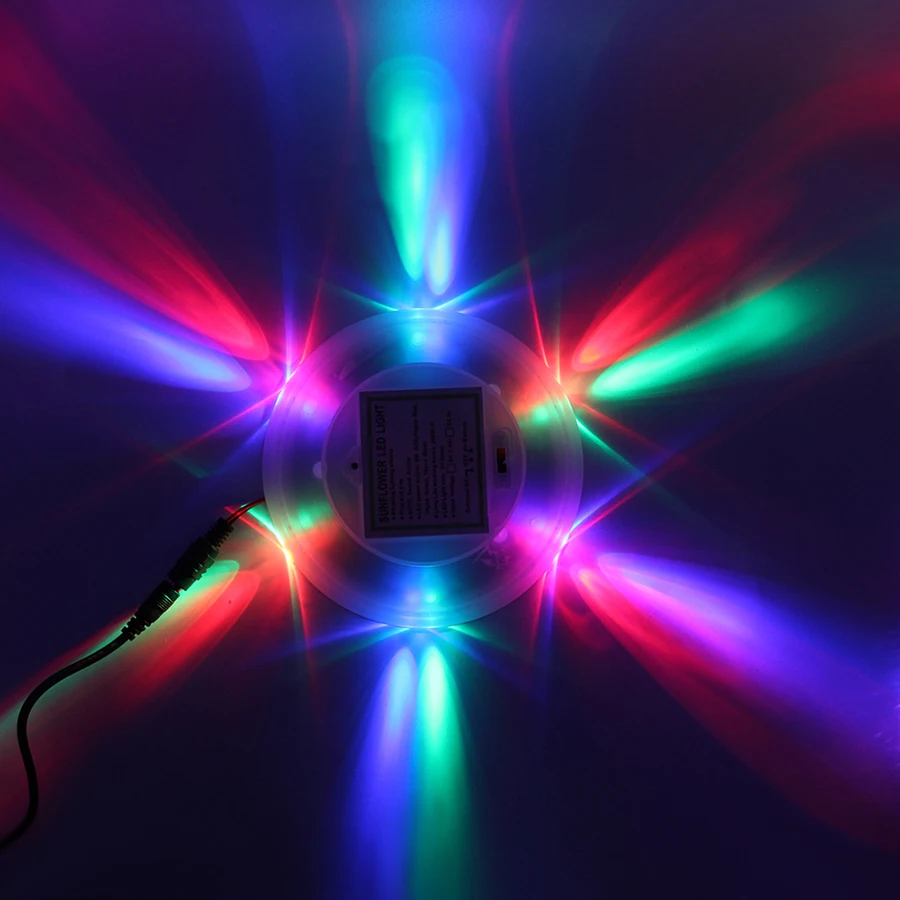 Сценическое Лазерное освещение RGB с автоматической звуковой активацией 8 Вт 48