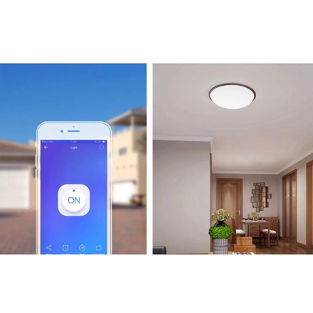 Умный настенный сенсорный выключатель Sonoff T1EU Wi Fi 1/2/3 Gang 433 МГц RF/Voice/APP/Touch