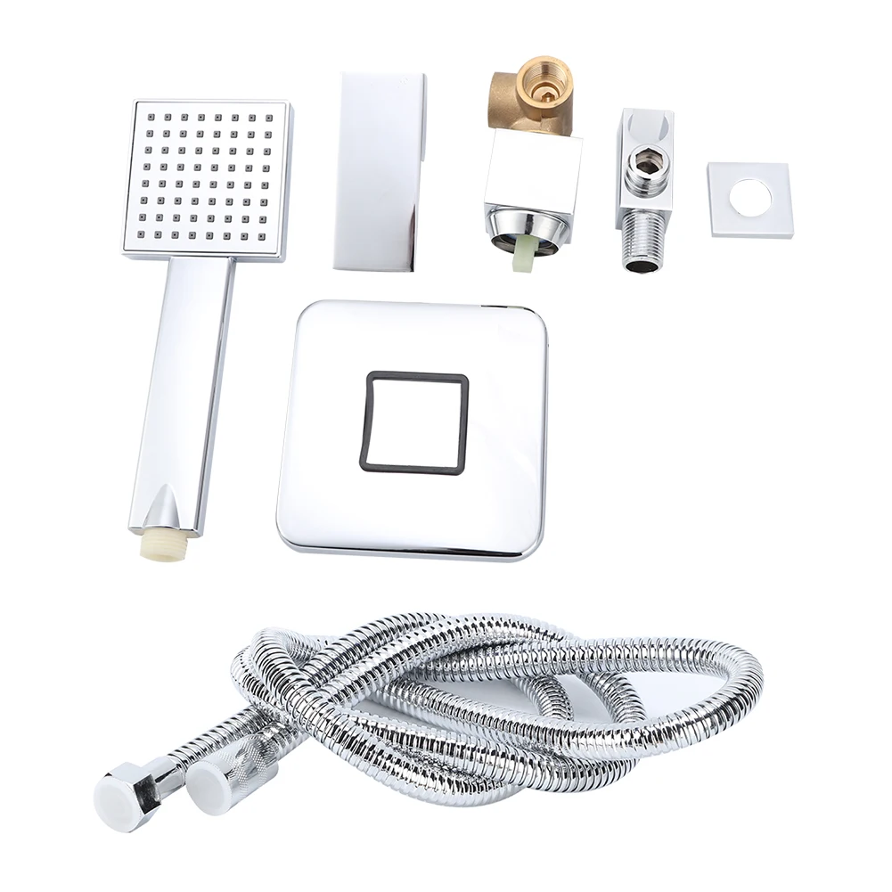 

G1/2in Concealed Installation Single Function Shower Kit Spray Head Set Bathroom Accessories