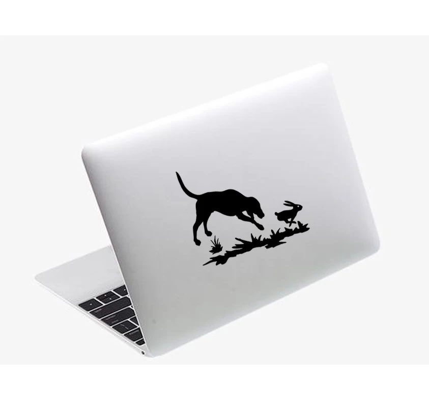 Автомобильные наклейки и стикеры на окно для охоты с кроликом собакой