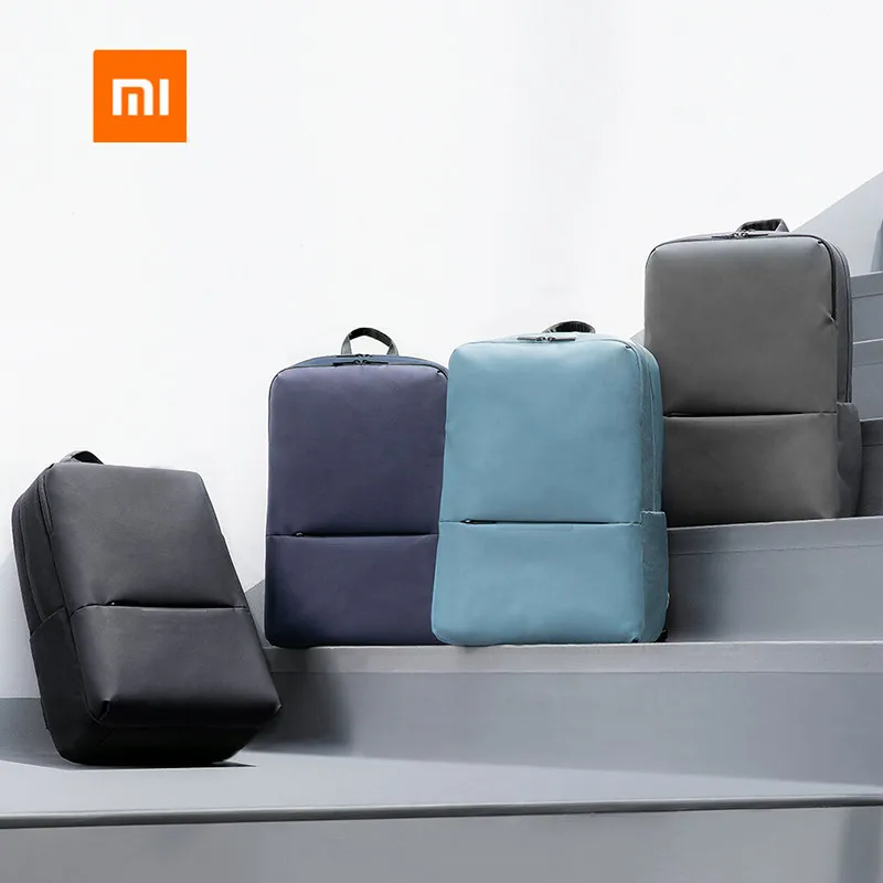 Оригинальный Повседневный Рюкзак Xiaomi Mijia 2 полиэфира удобный материал 15 6 дюйма