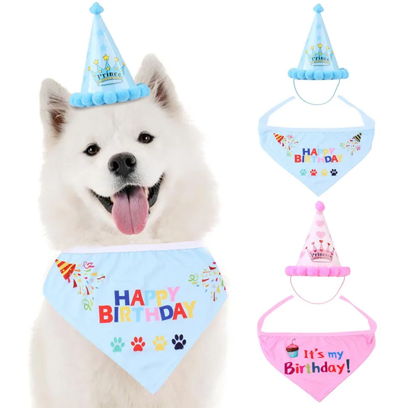 2019 Забавные милые головные уборы для кошек и собак на день рождения вечерние