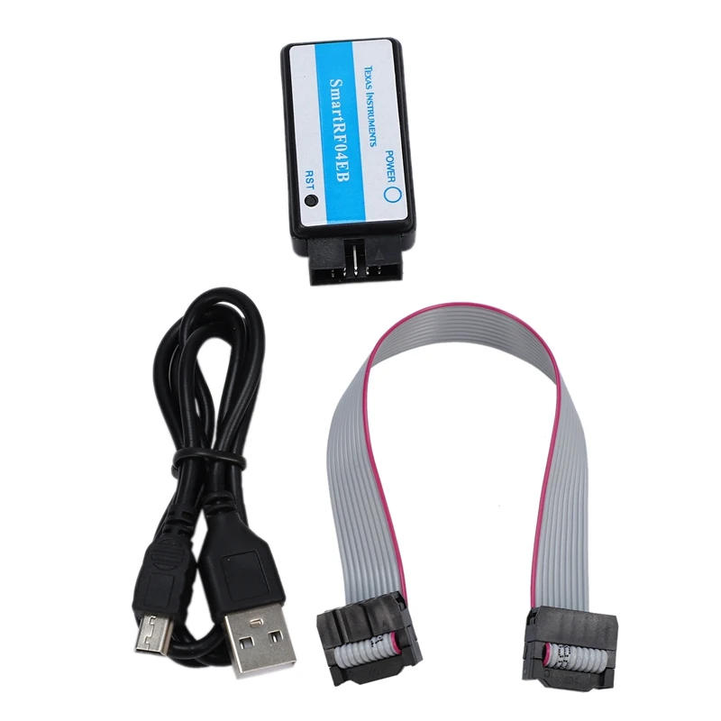 1 комплект черный эмулятор ZigBee Smart RF04EB загрузчика CC1110 CC2530 USB 2 0 модуль MCU M100 |