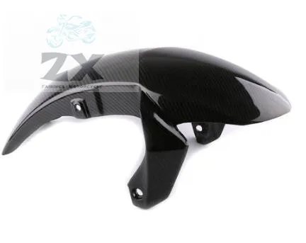 Углеродное волокно для er6n ER6F 2012 2013 2014 2015 ER 6N NINJA650 Передняя грязевая пластина