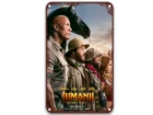 Jumanji следующий уровень (2019) фильм металлические жестяные знаки фильмы деревянные стены декор для металлического декора 8x12 дюймов