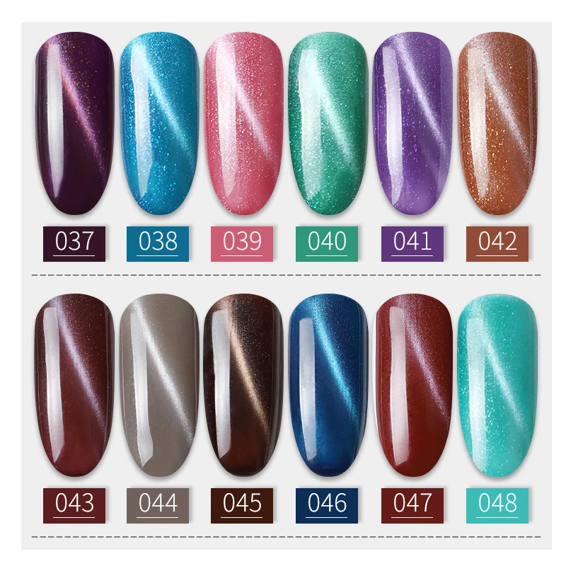 2020 нефритовый Гель лак для ногтей кошачий глаз с волшебным магнитом 15 мл