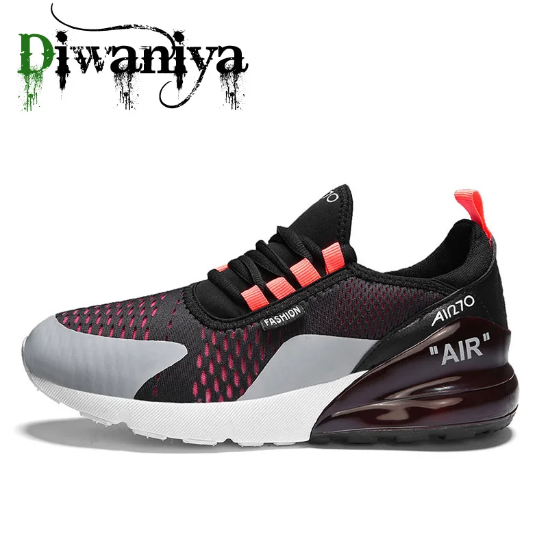Diwaniya/Новые кроссовки; сетчатая дышащая обувь; chaussure homme; сезон весна-осень; мужская обувь на воздушной подушке; размеры 39-46; Прямая поставка