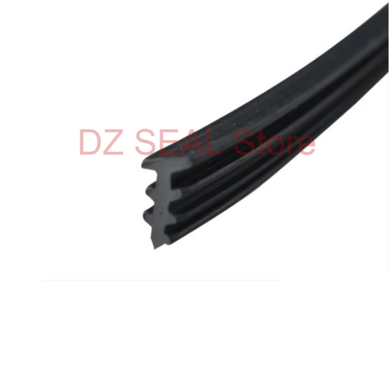 

5 Meters 70/90/90G Type aluminum alloy window sealing strip door and window waterproof windproof glass weather strip