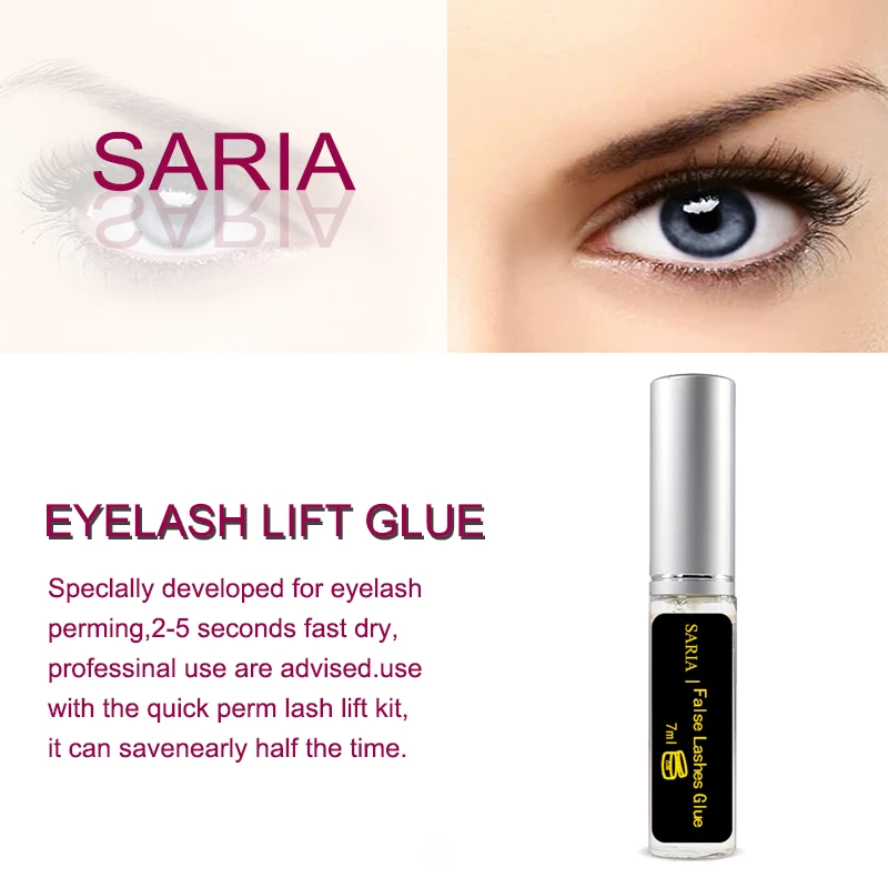 Инструмент для подтяжки ресниц клей без запаха перманентной завивки прозрачный