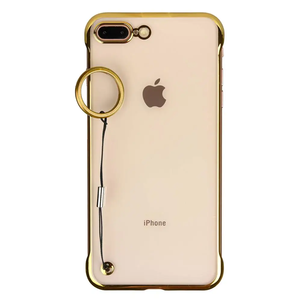 Роскошные безрамные металлические прозрачные чехлы для телефонов iPhone 11 Pro Max XS XR 8