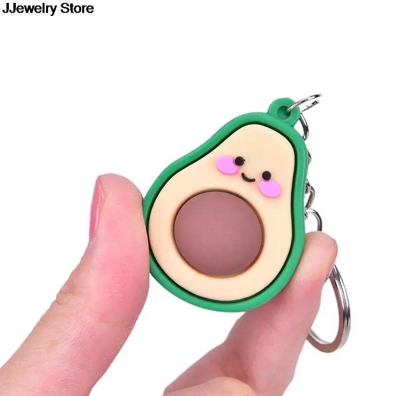 2 вида стилей имитация фруктов авокадо в форме брелок 3D Мягкие брелки модные