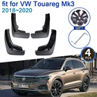 Для VW Touareg Mk3 CR 2018  2020 автомобиля брызговик 4x крыло брызговиков Средства для укладки волос Новое обновление брызговик клапаном защита от брызг