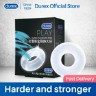 Кольцо на пенис Durex, многоразовое кольцо на пенис для длительной тренировки эрекции, эротические игрушки для мужчин