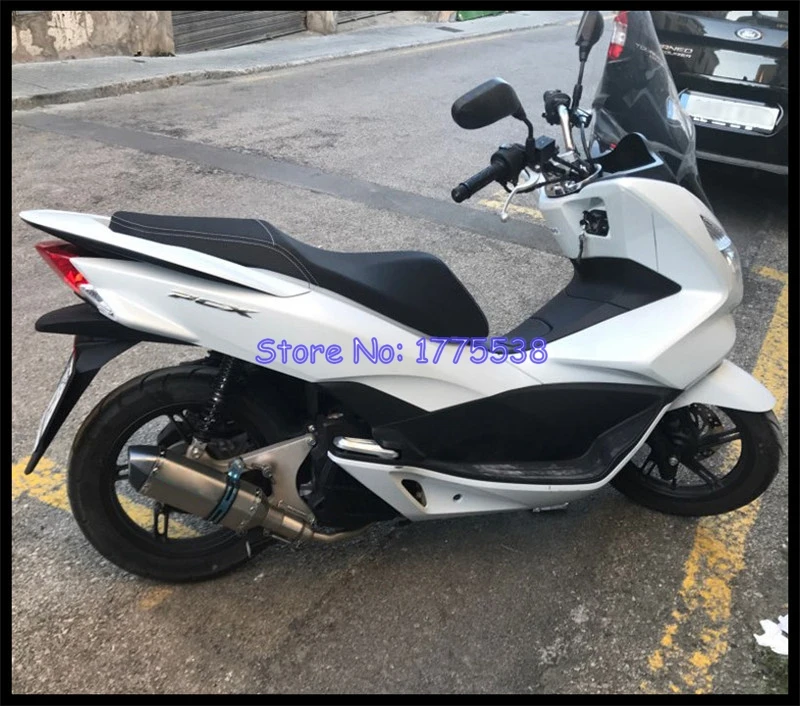 Для Honda PCX 125 150 2010 2016 мотоцикл выхлопной глушитель трубы Полный Системы с