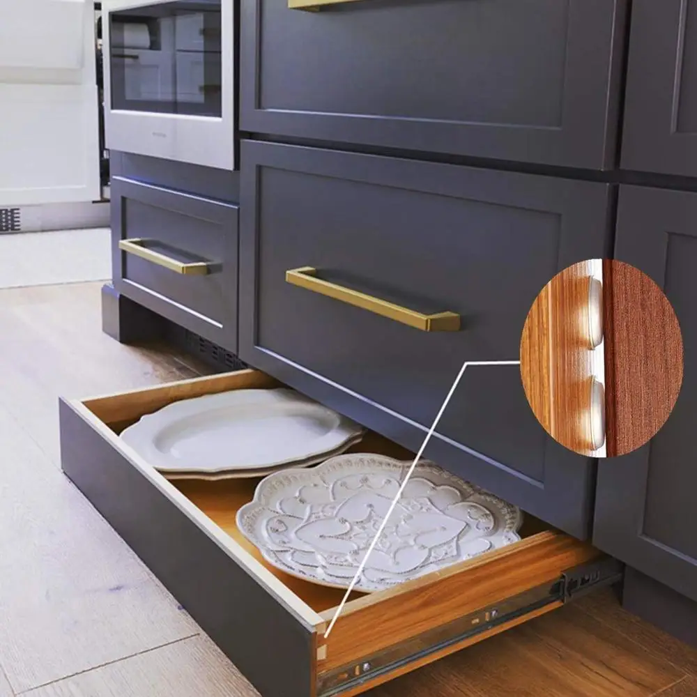 Бамперы стеклянные настольные 15 х2 мм клейкие бамперы для шкафа шумоподавляющие