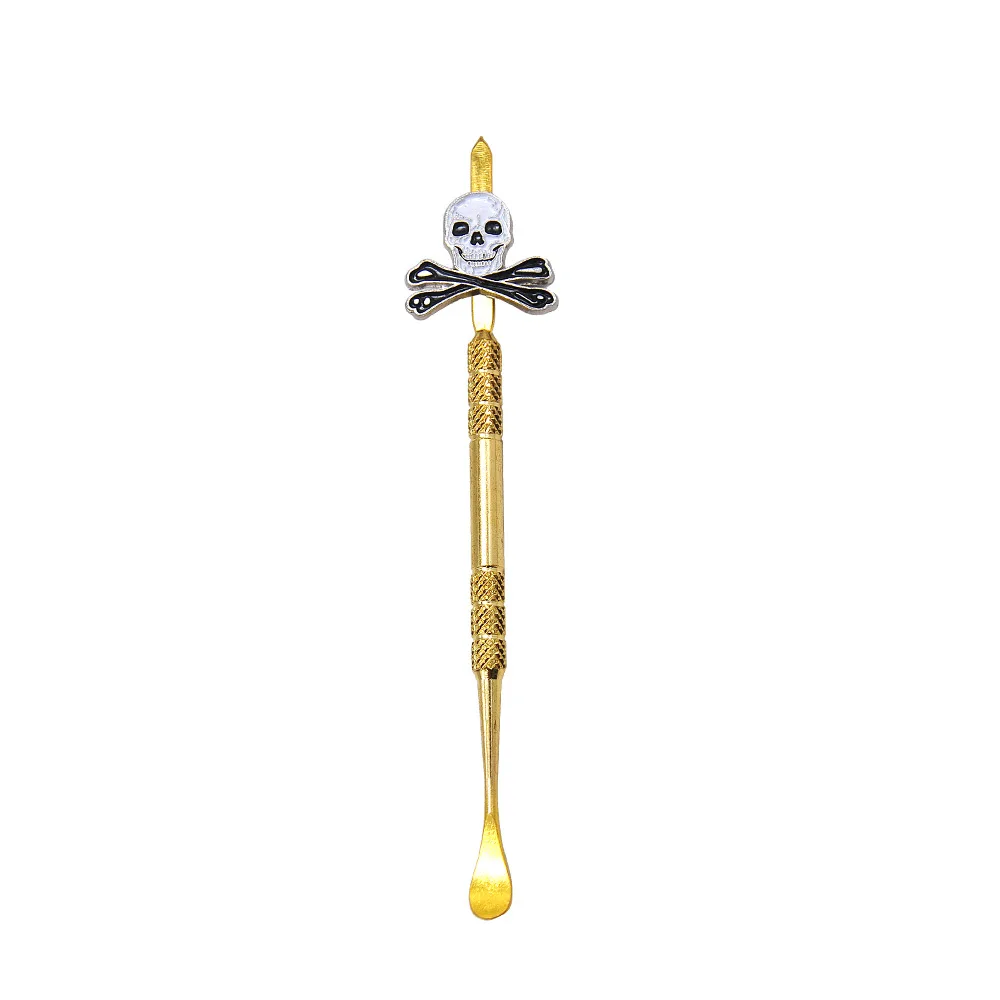 Нержавеющая сталь Carb Cap Dabber воск масло папа инструмент 4 7 дюйма ручка каверсы