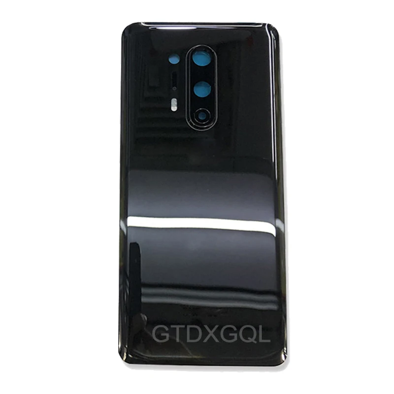 

Original NEW Glass Back Door Cover For Oneplus 8 8 Pro Rear Housing Door With Camera Lens for Oneplus 8 Pro Battery Cover