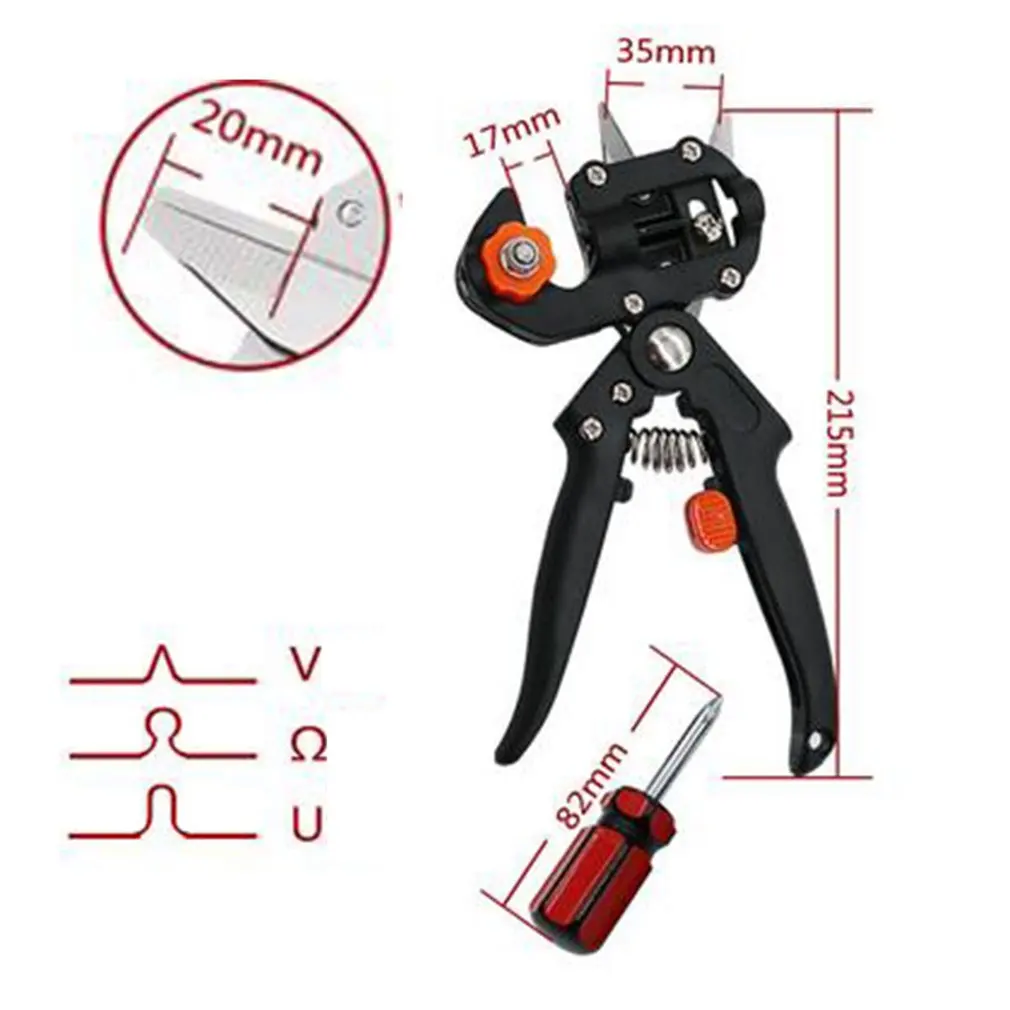 

Multifunctional portable garden pruning shears fruit tree scissors grafting cutting tool set machine equipment