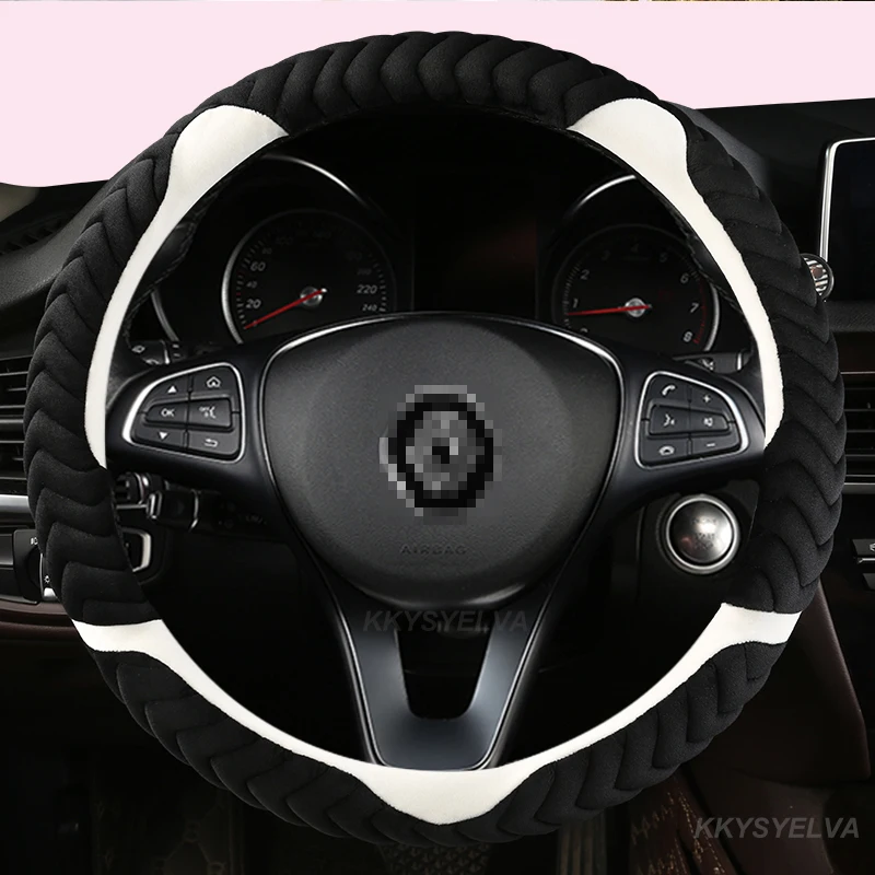 

Зимние плюшевые аксессуары для Renault Captur Duster Megane 2/3 Clio Logan Laguna 2 Kadjar Scenic 2, автомобильные аксессуары