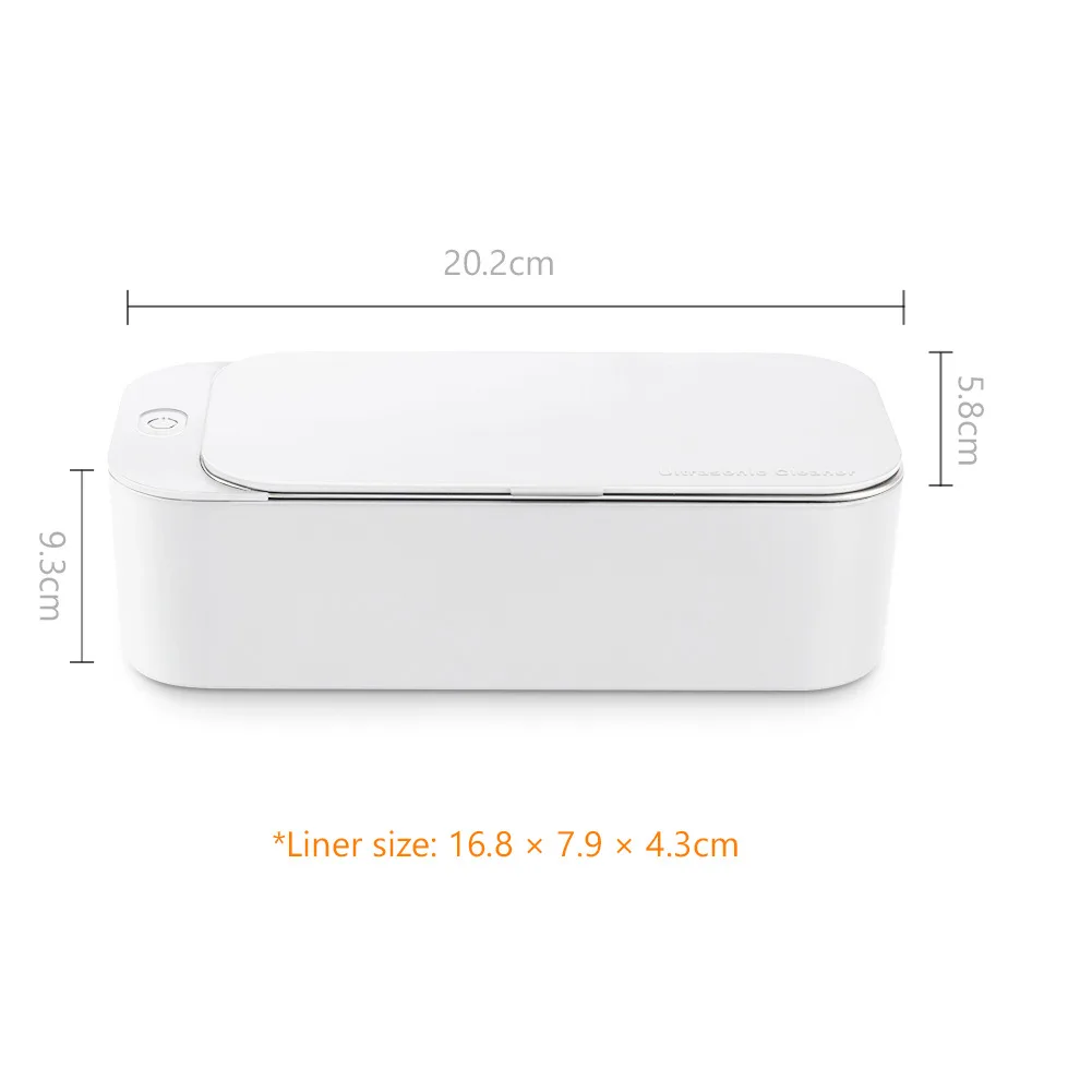 Ультразвуковой очиститель для ювелирных изделий и очков 20 Вт 42 кГц 450