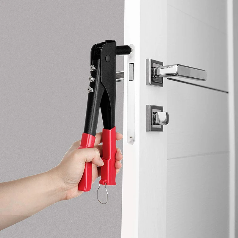 

Riveter Gun Tool Single Hand Manual Rivet Nut Tool Hand Riveter Set Household Manual Accessories for 2.4mm/3.2mm/4.0mm/4.8mm
