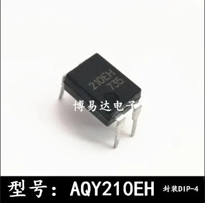 

Оригинальное 50 шт. AQY210 AQY210EH 210EH DIP-4 оптосоединительное твердотельное реле