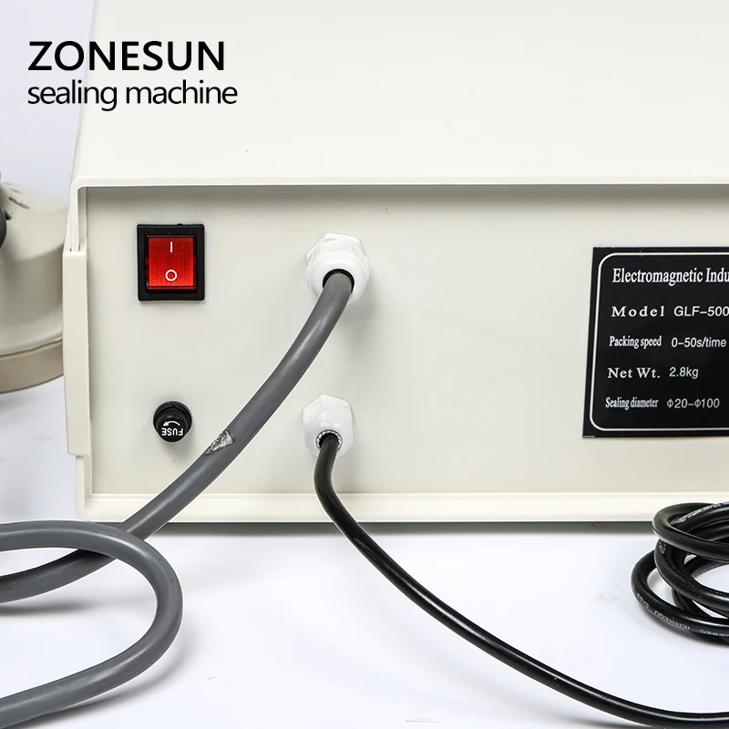 ZONESUN GLF-500 портативный магнитный индукционный герметик для бутылок от 20 мм до 100 |