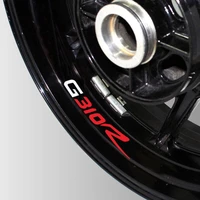 high quality motorcycle waterproof reflective stickers tire rim inner decorative decals wheel patch for bmw g310r g 310r