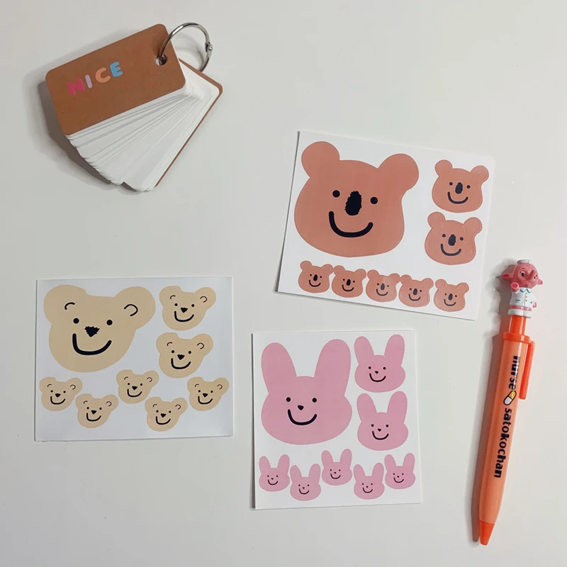 Милые Мультяшные водонепроницаемые стикеры Koala Канцелярские Декоративные