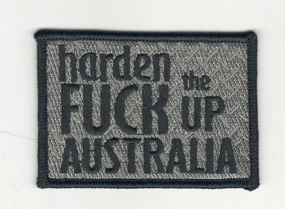 

Personalized patch customization Name Label embroidery patch Woven patch:harden