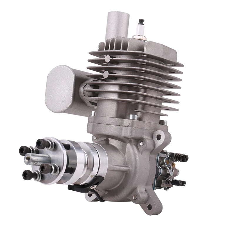 RCGF 56cc бензиновый/бензиновый двигатель для радиоуправляемого самолета два штриха один цилиндр боковой выхлоп натуральный воздух