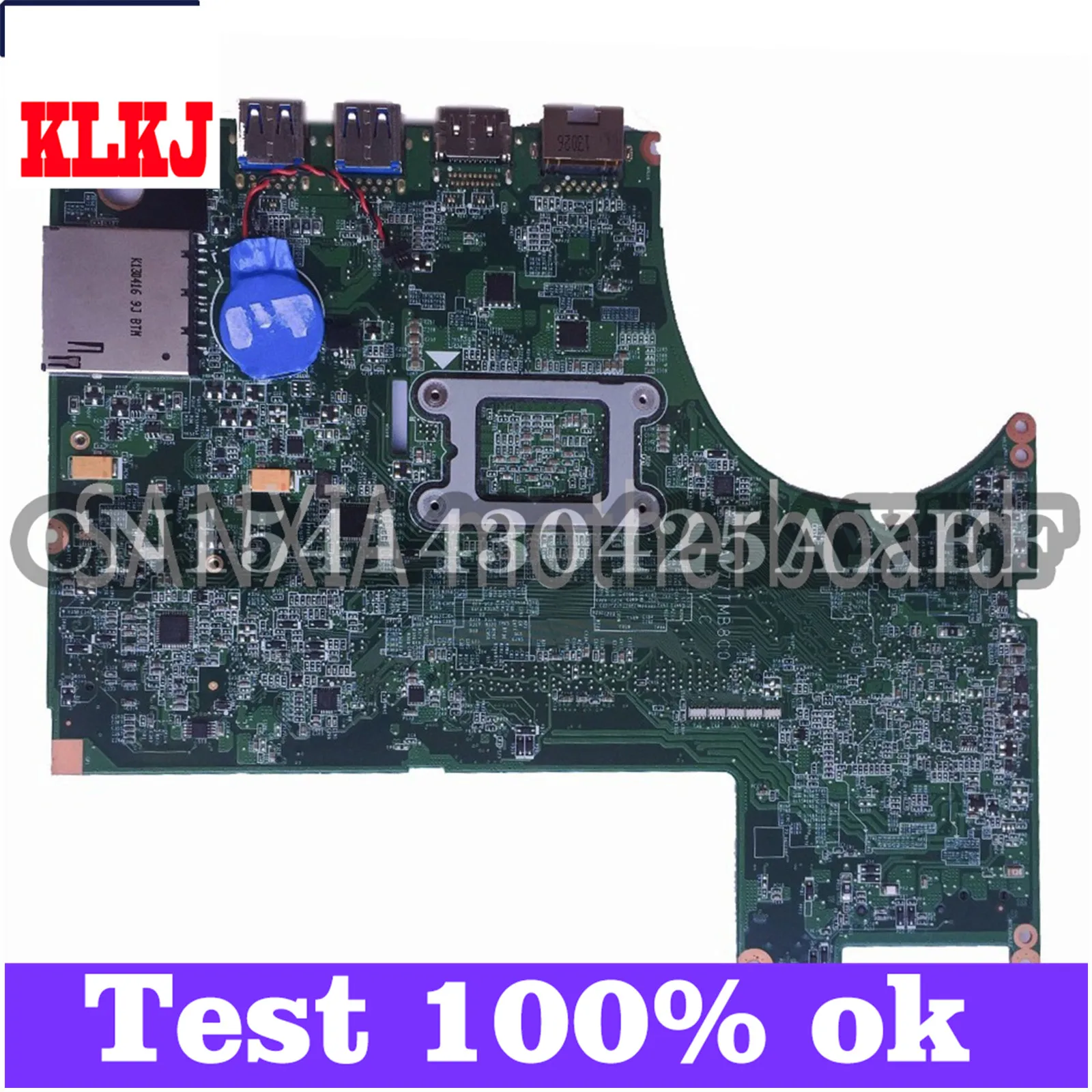 

KLKJ DALZ7TMB8C0 REV:C Laptop Motherboard For Lenovo U310 Test Original Mainboard I5-3317U/3337U